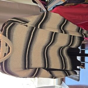Striped Sweater in Neutral Tones